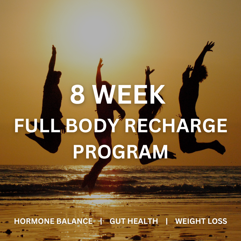 8 Week Full Body Recharge Program: Hormone Balance, Gut Health