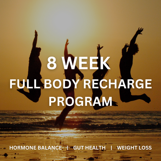 Full Body Recharge Program: 8 Week Hormone Balance, Gut Health & Weight Loss Program